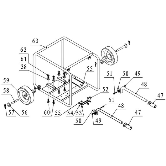 Рама Champion GTP101E после 2021 года